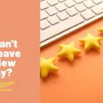 Why Can't You Leave A Review On Etsy?